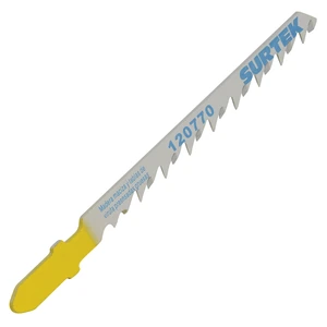 Surtek-120770 / 120770 Segueta para sierra caladora 6 DPP, acabado grueso, zanco T, 5 piezas Surtek