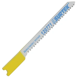 Surtek-120771 / 120771 Segueta para sierra caladora 14 DPP, acabado fino, zanco U, 5 piezas Surtek