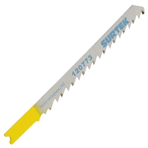 Surtek-120773 / 120773 Segueta para sierra caladora 6 dpp, acabado grueso, zanco U, 5 piezas Surtek