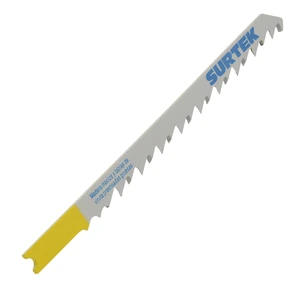 Surtek-120777 / 120777 Segueta para sierra caladora 6 dpp, acabado grueso, zanco U, 5 piezas Surtek