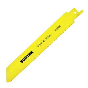 Surtek-120780 / 120780 Segueta para sierra sable 6" x 14 DPP, 2 piezas Surtek