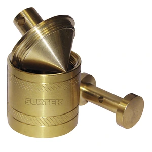 Surtek-123274 / 123274 Plomada de latón tipo barril 340 g Surtek