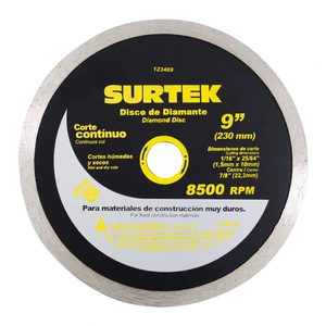 Disco de diamante continuo Surtek