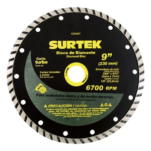Disco de diamante turbo Surtek