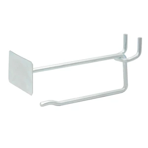 Surtek-124128 / 124128 Gancho para perfocel con preciador metálico, 4" Surtek