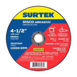 Disco abrasivo tipo Surtek