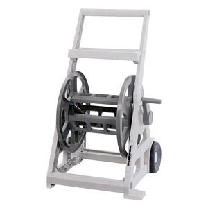 Surtek-130363 / 130363 Porta manguera con ruedas, capacidad de 75 m Surtek