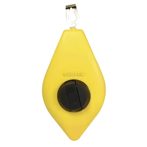 Juego de tiralíneas plástico 30 m, con tiza, 3 piezas Surtek