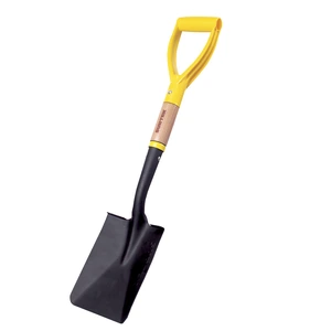 Surtek-130630 / 130630 Pala cajuelera con mango de madera con puño metálico "D", cuadrada Surtek