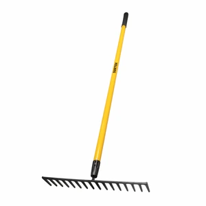 Surtek-130654 / 130654 Rastrillo recto para asfalto con mango de madera 60", 16 dientes Surtek