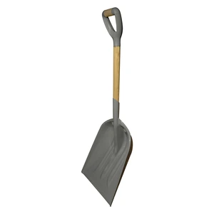 Surtek-130688 / 130688 Pala sanitaria con mango de madera con puño contractor grip, cuchara plástica Surtek
