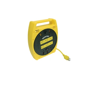 Surtek-136035 / 136035 Multicontacto 6 entradas tipo carrete con extensión eléctrica 6 m Surtek