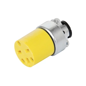 Surtek-136416 / 136416 Contacto blindada tipo cara de chino, color amarillo Surtek