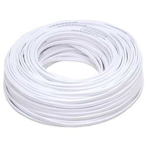 Surtek-136927 / 136927 Cable eléctrico POT 2 x 14, 100 m color blanco Surtek