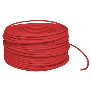 Surtek-136941 / 136941 Cable eléctrico THW calibre 8, 100 m color rojo Surtek