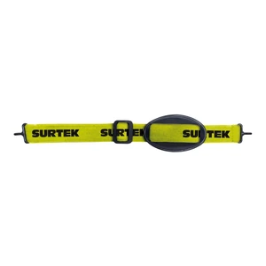 Surtek-137621 / 137621 Barboquejo con banda de poliéster de alta visibilidad y barbilla de TPE Surtek