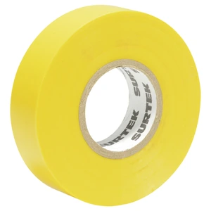 Surtek-138007 / 138007 Cinta amarilla para aislar 19 mm x 9 m Surtek