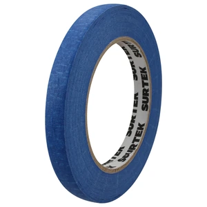 Surtek-138080 / 138080 Cinta masking tape azul para enmascarar 13 mm x 50 m Surtek