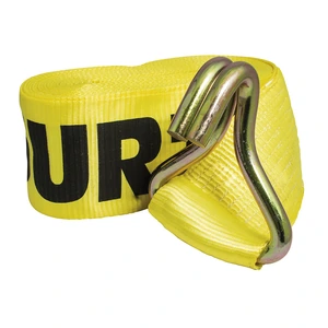 Surtek-151138 / 151138 Banda para malacate con gancho de alambre, 4" x 9 m Surtek