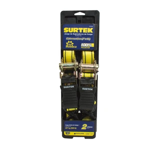 Surtek-151154 / 151154 Juego de sujetadores tipo matraca, 2 piezas Surtek