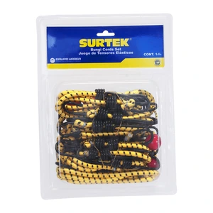 Juego de tensores elásticos piezas Surtek