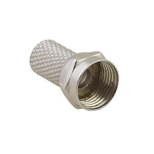 Conector para enroscar cable coaxial 4 piezas Surtek