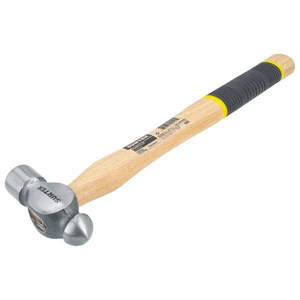 Martillo pulido de bola con mango de madera con grip de oz Surtek