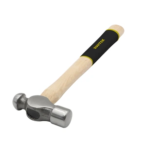 Surtek-8SP / 8SP Martillo de bola pulido con mango de madera de 13", 8 oz Surtek