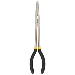 Pinza para electricista con mango doble plastisol de 11" punta extra larga Surtek