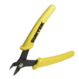 Surtek-948 / 948 Mini pinza para electrónica con mango bimaterial de 5" corte diagonal Surtek