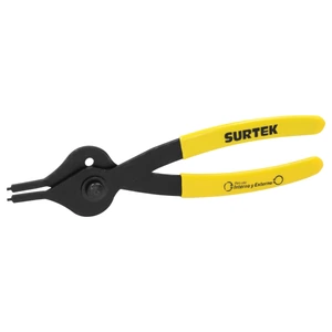 Surtek-985 / 985 Pinza para anillos de retención convertibles 1.7 mm ángulo de 180° Surtek