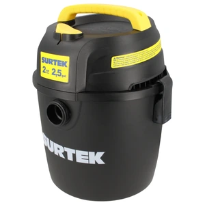 Surtek-AS503 / AS503 Aspiradora de plástico 2.5 galones, 2 HP 120 V Surtek
