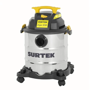 Surtek-AS606 / AS606 Aspiradora de acero inoxidable 6 galones, 4 HP