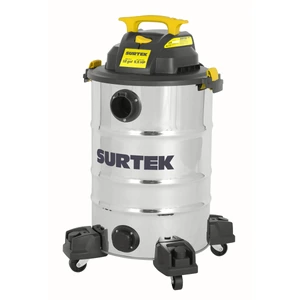 Surtek-AS612B / AS612B Aspiradora de acero inoxidable 12 galones, 5.5 HP