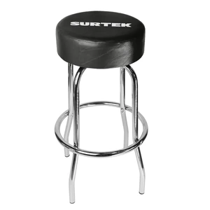 Surtek-BAMES / BAMES Banco para mecánico acolchonad o color negro, 77 cm