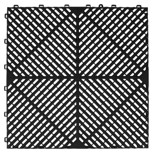 Surtek-BPIM / BPIM Baldosa central para piso modu lar 40 cm x 40 cm, 25 piezas