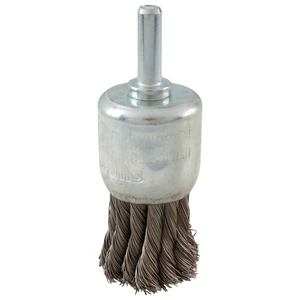 Carda copa trenzada alambre con zanco 1/4" Surtek