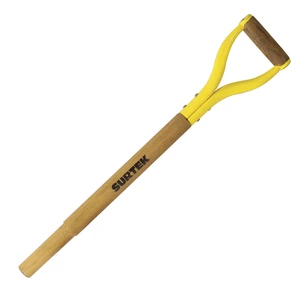 Surtek-CAB37 / CAB37 Repuesto de madera con puño metálico "Y" para pala Surtek