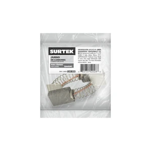 Surtek-CAR-188 / CAR-188 Juego de carbones para EA607A, 2 piezas Surtek