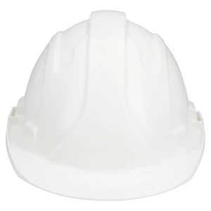 Casco de seguridad con ajuste de intervalos de 4 puntos, color blanco Surtek