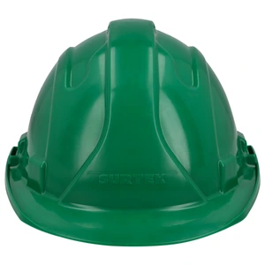 Casco de seguridad con ajuste de intervalos de 4 puntos, color verde Surtek
