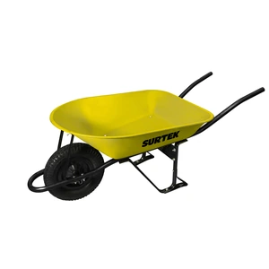 Surtek-CAT452 / CAT452 Carretilla reforzada con bastidor metálico 4.5 Ft3 llanta neumática de 2 capas Surtek