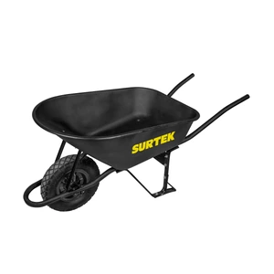 Surtek-CAT80X / CAT80X Carretilla reforzada con bastidor metálico 8 Ft3 llanta imponchable de poliuretano Surtek