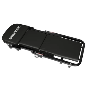 Surtek-CBM40 / CBM40 Cama-banco para mecánico ajust able acolchonada color negro, 40 in
