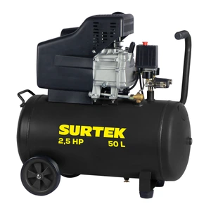 Surtek-CMP550 / CMP550 Compresor de aire eléctrico lu bricado 50 Lt 3 HP, 120V
