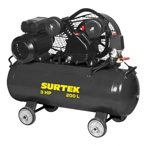Surtek-CMP6200 / CMP6200 Compresor de aire eléctrico co n transmisión de banda 200 Lt, 3 HP, 120 V
