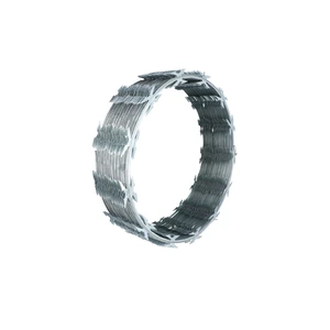 Surtek-CO84 / CO84 Concertina de seguridad punta tipo navaja, 4 puntas, 8 m, 4.8 kg Surtek