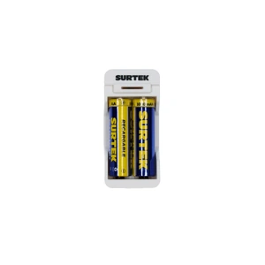 Surtek-CP2 / CP2 Cargador de pilas "AAA" y "AA", con 2 pilas "AA" Surtek