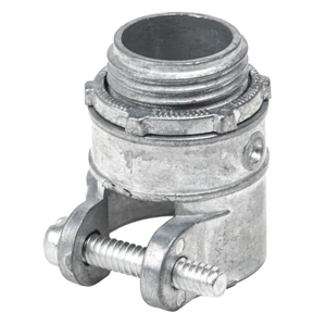 Conector recto metálico para tubo flexible Surtek