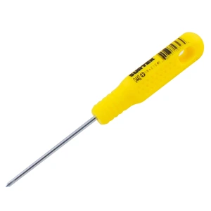 Surtek-D442 / D442 Destornillador con mango amarillo, mini punta Phillips barra redonda #0 x 2-1/2" Surtek
